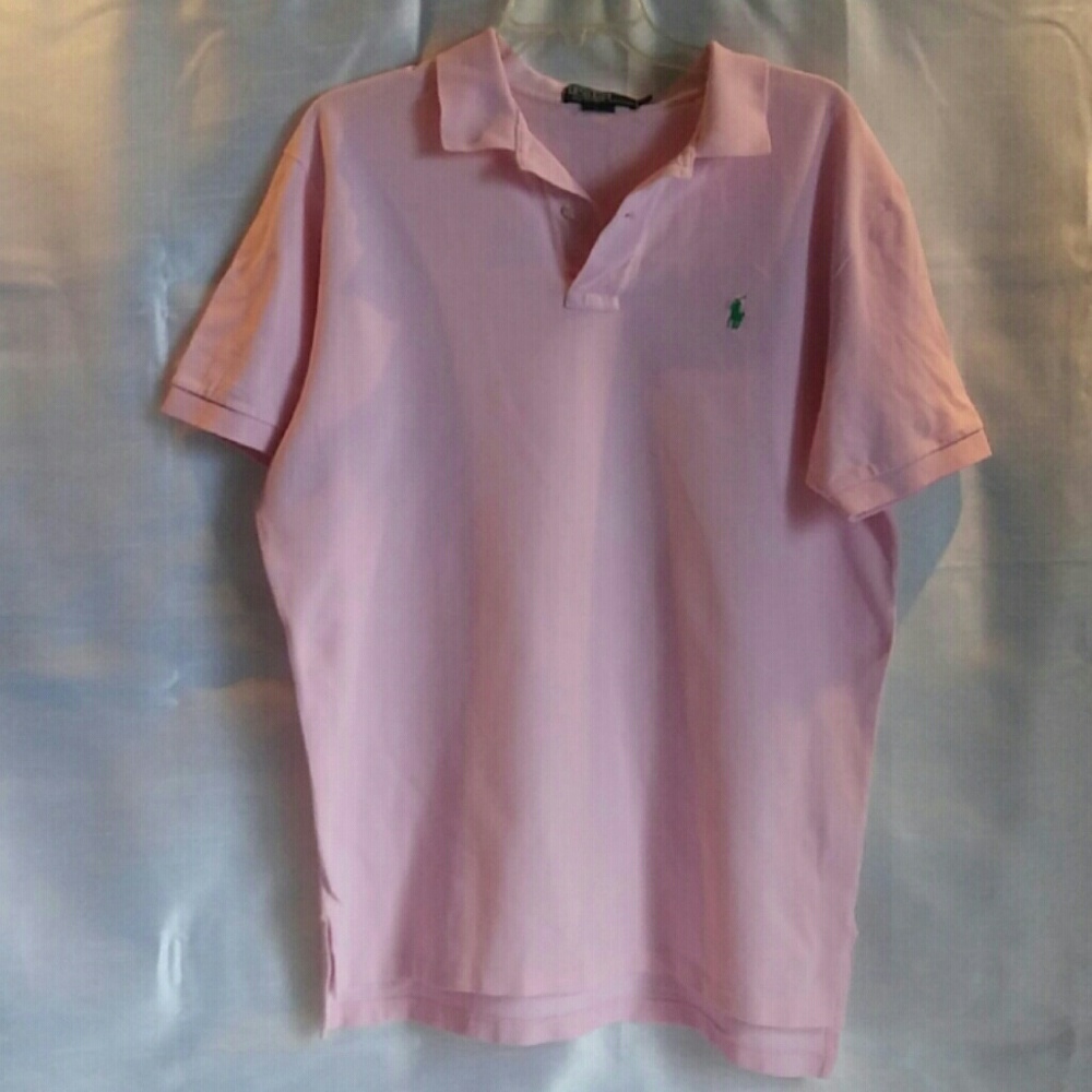 Pink Polo by Ralph Lauren - size Large